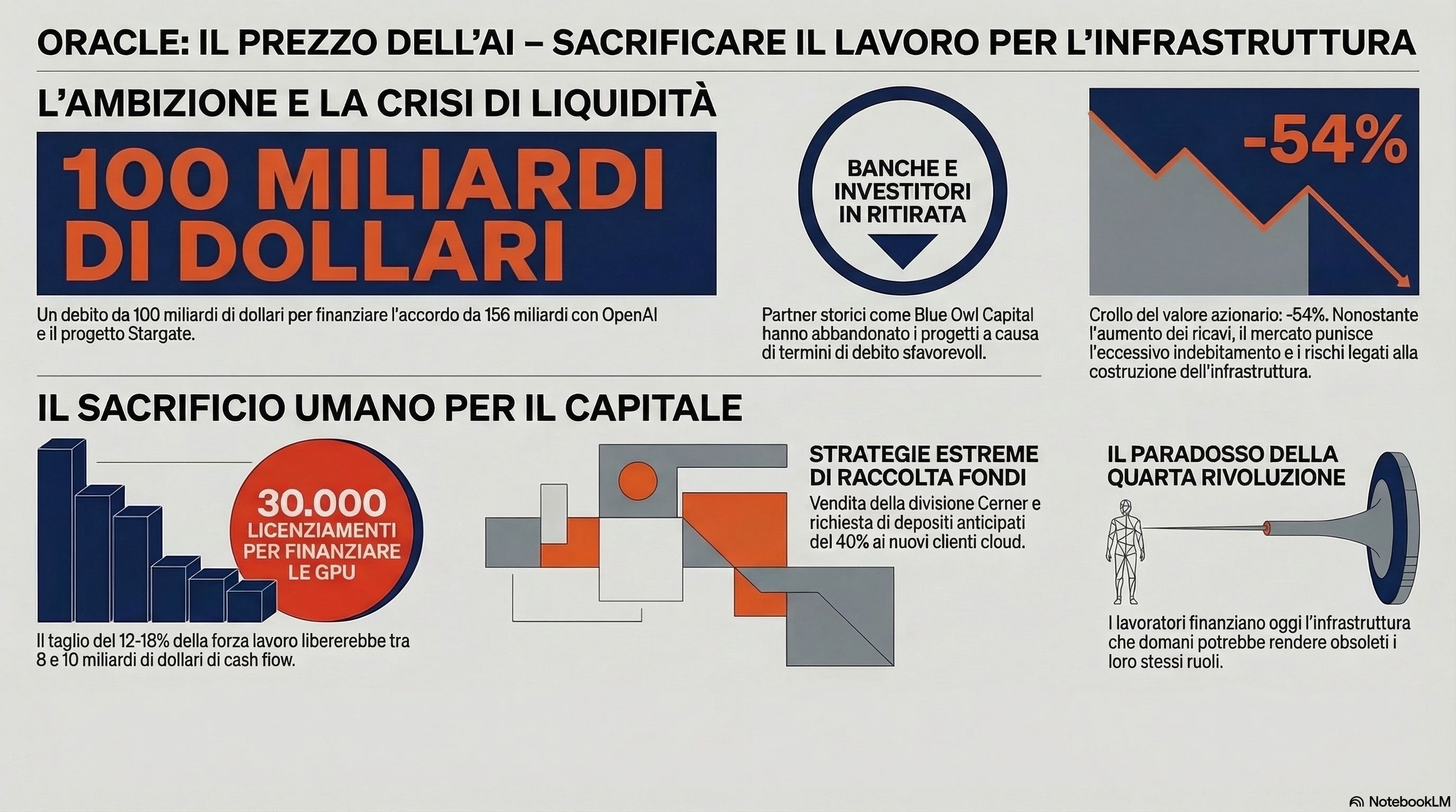 Oracle, L'Ai E La Grande Scommessa: Quando I Data Center Costano Più Degli Stipendi 1 Oracle